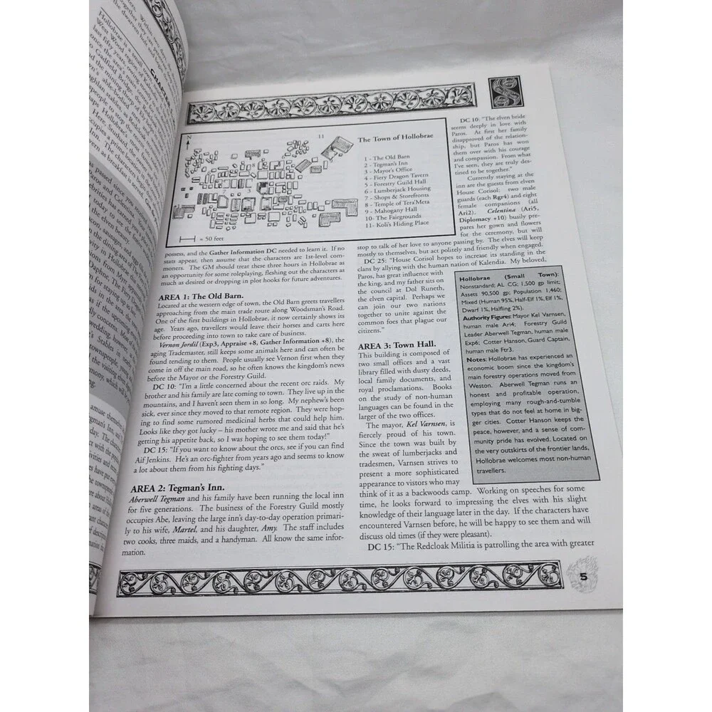 The Silver Summoning Fiery Dragon Productions D20 System RPG Adventure Module